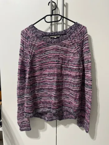 Pull Maje en coton violet