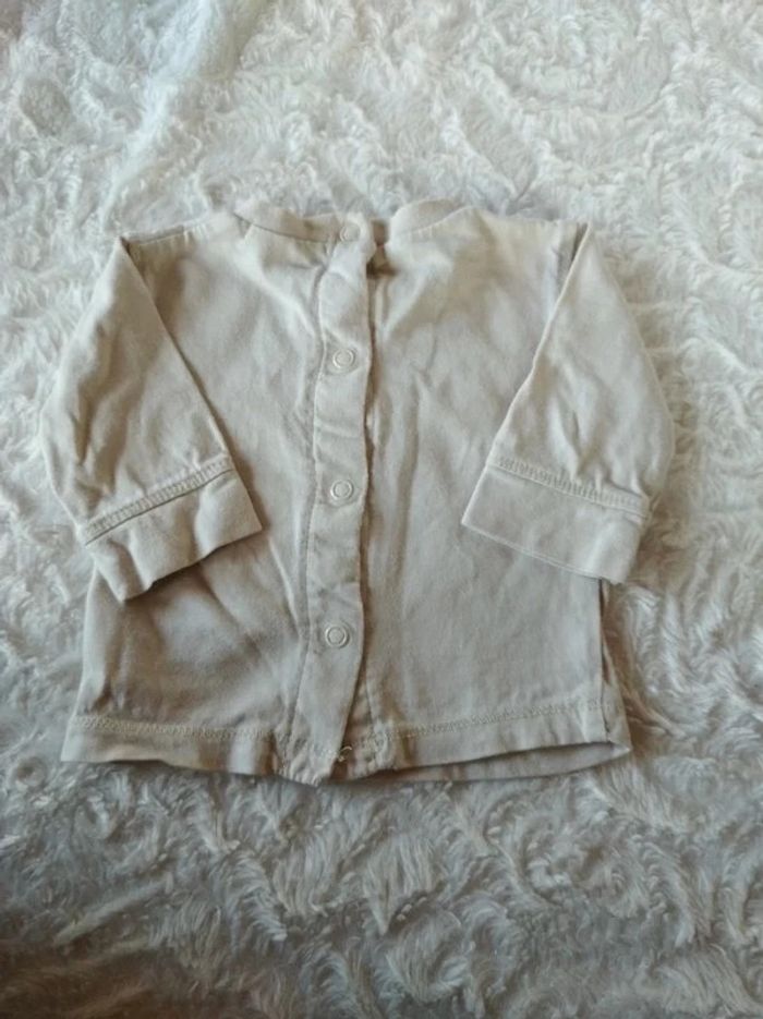 Ensemble (tee shirt + pantalon jeans) Garçon 1 mois Kitchoun 100% coton - photo numéro 10