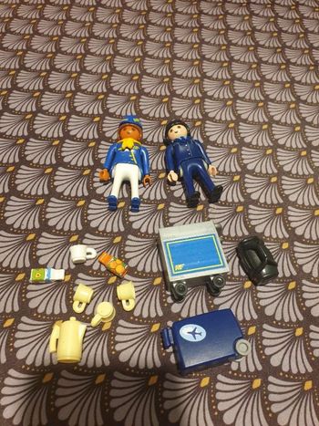 Playmobil hotesses de l'air