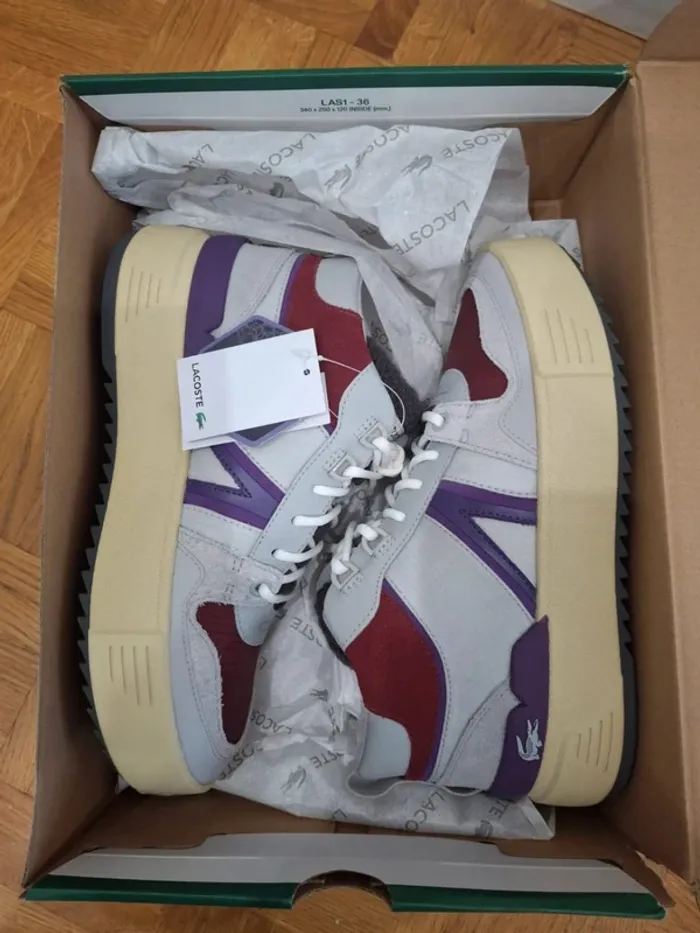 Baskets sneakers lacoste neuves avec boîte taille 39 - photo numéro 15