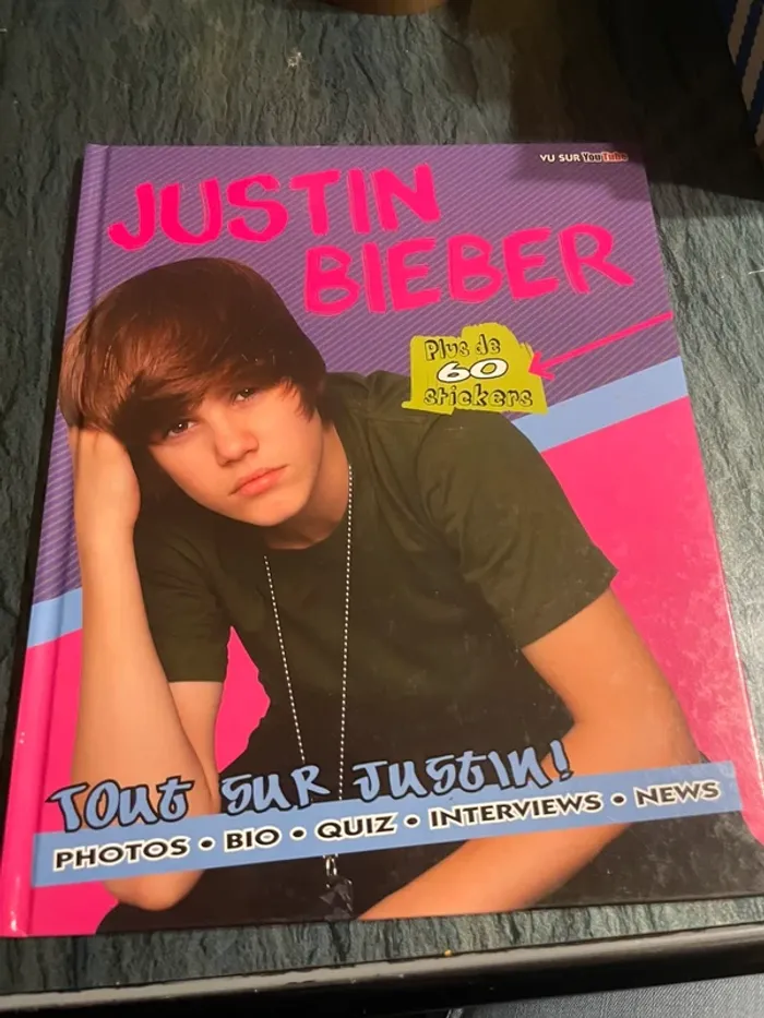 Livre Justin bieber