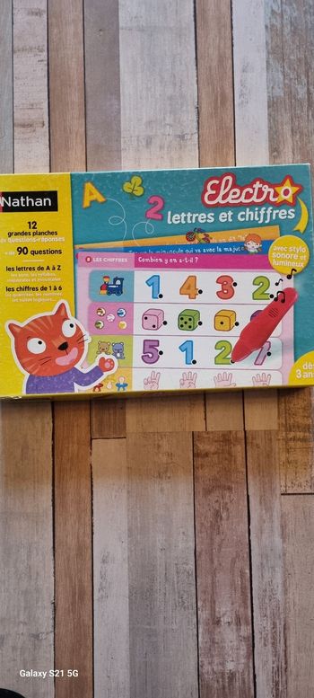 Électro lettres et chiffres