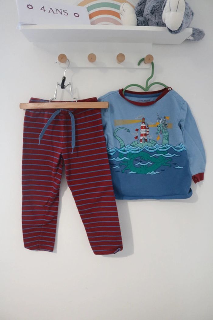 Lot pyjamas garçon 4 ans - photo numéro 3