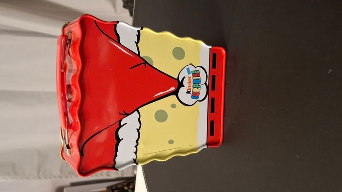 Boite en métal / lunch-box Bob l’Eponge, 15,5 cm - photo numéro 3