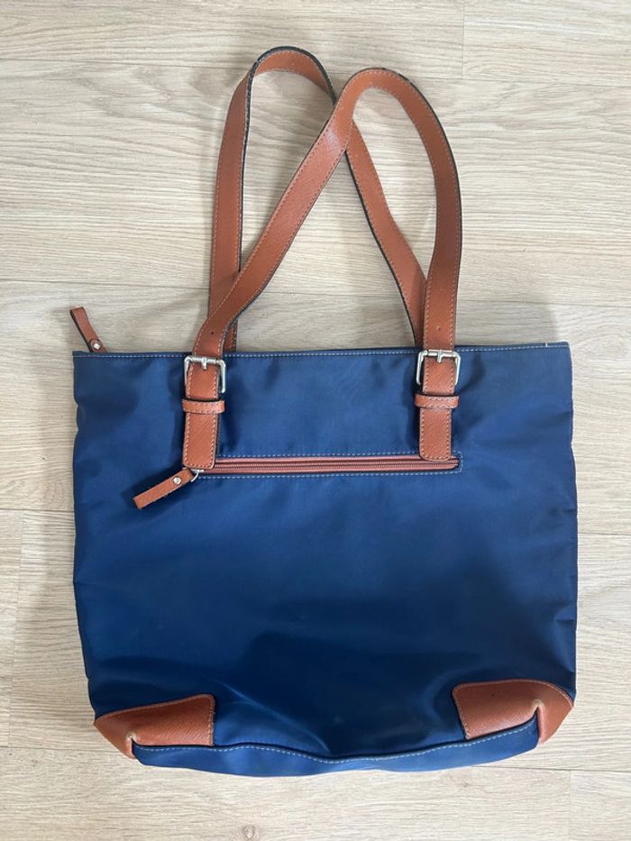 Sac à main cabas Katana bleu marine – idéal cours / bureau - photo numéro 2