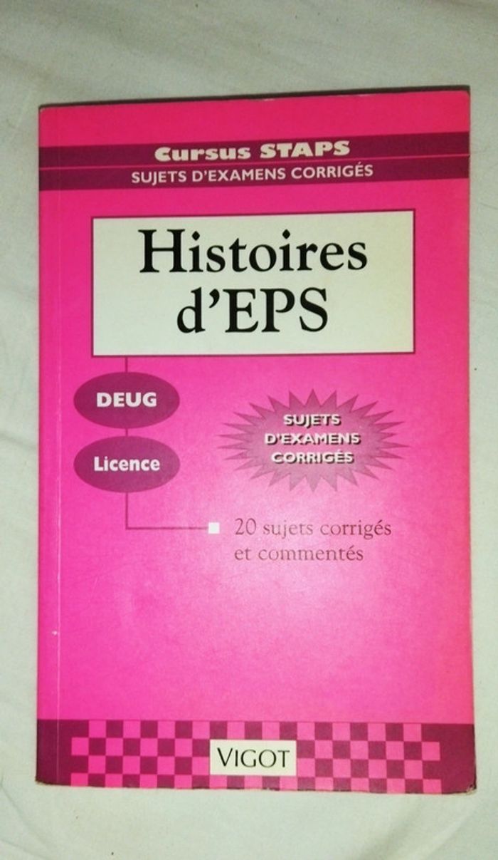 Histoires d'EPS vigot