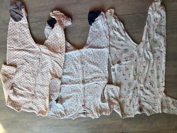 3 pyjamas Petit Bateau été 12 mois 