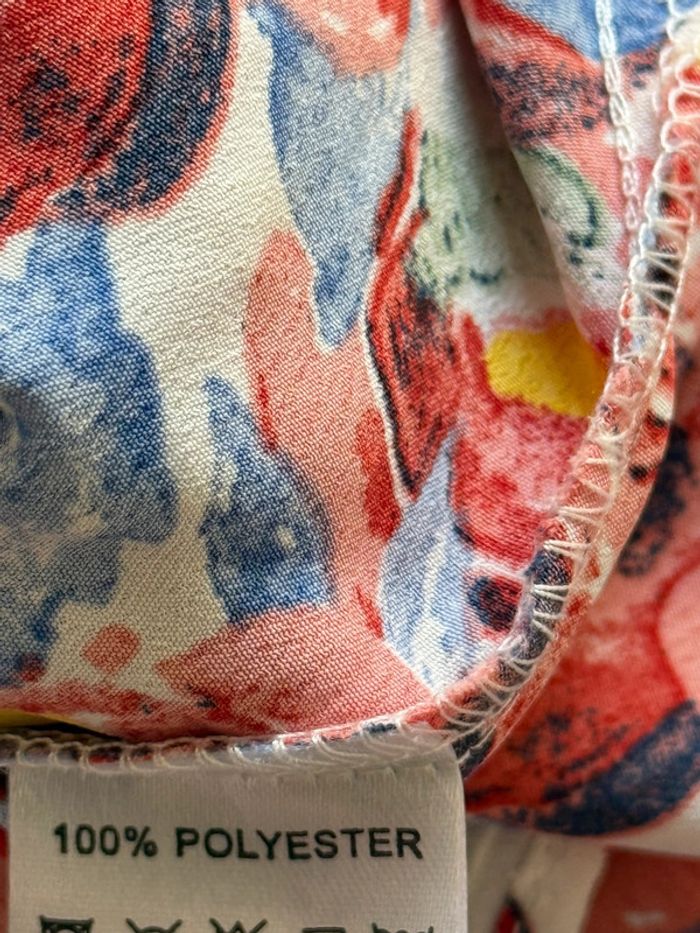 Belle jupe longue fluide neuve fleurie Ikoone & Bianca 🌸 S M 36 38 - photo numéro 7