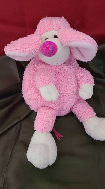TY Beanie Baby - Peluche Animaux - Ratzo le Petit rat Rose