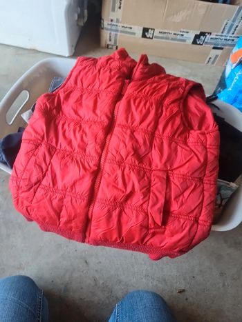 Veste sans manches 8 ans