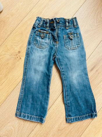 Pantalon en jean Okaidi bleu en 2ans