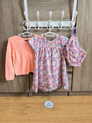 Vêtement Bébé Fille - Robe + Gilet - Sergent Major - 24 mois 86 cm