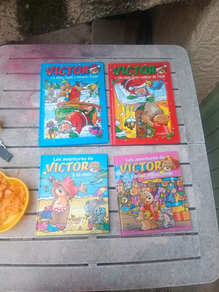 Lot de livres Victor