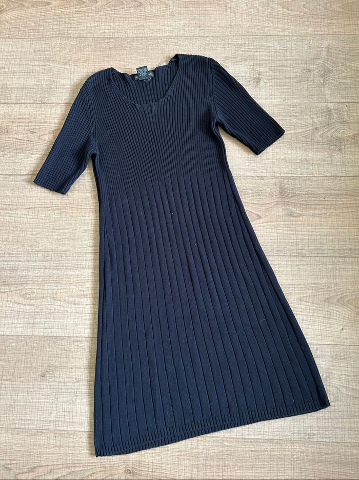Robe pull noire à manches courtes Banana Republic taille M TBE - photo numéro 7