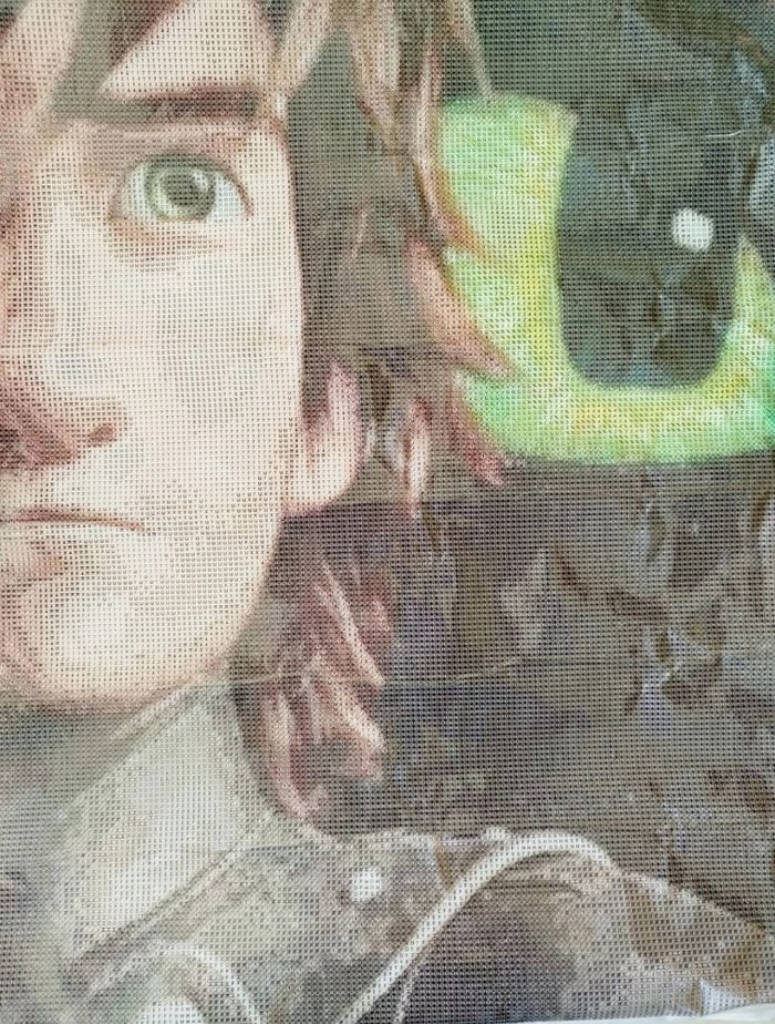 Diamond painting Krokmou et Arold #Z042 - photo numéro 3