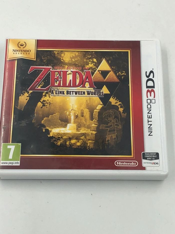 Jeu vidéo Zelda a Link Between Worlds sur console Nintendo 3Ds