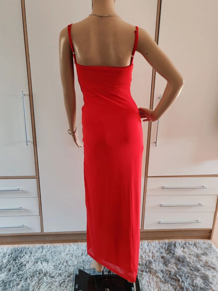 Robe d'été rouge - photo numéro 2