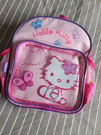 Sac à dos fille maternelle Hello Kitty
