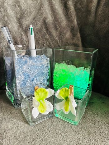 Lot photophores vases décoration