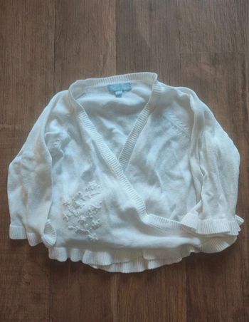 Gilet cache cœur 18 mois