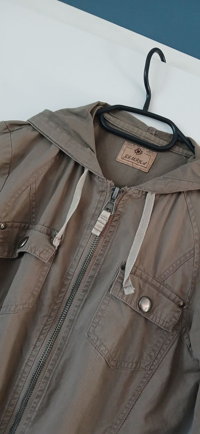 Veste mi-saison saison à capuche femme M - photo numéro 2