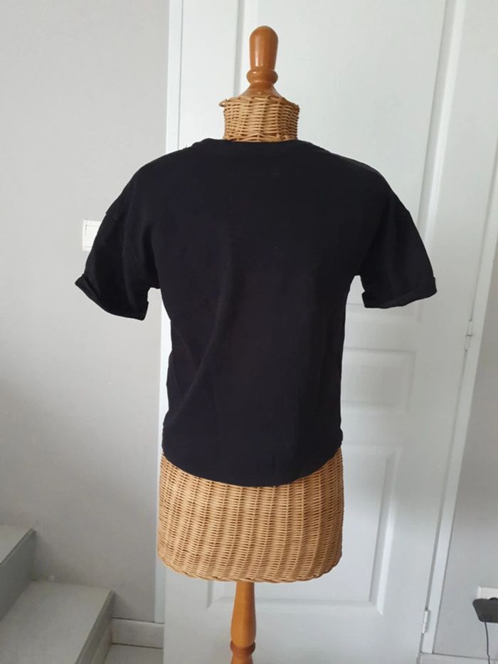 t-shirt noir taille 1 cache cache GA1 - photo numéro 6