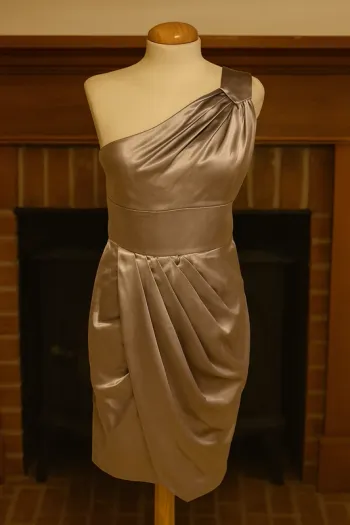 Robe argenté taille XS