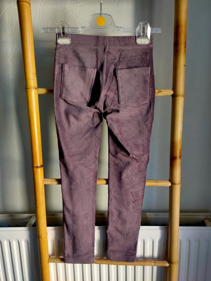 Legging en velours taille 9/10 ans - photo numéro 3