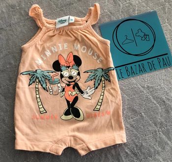 Barboteuse Minnie - 1 mois