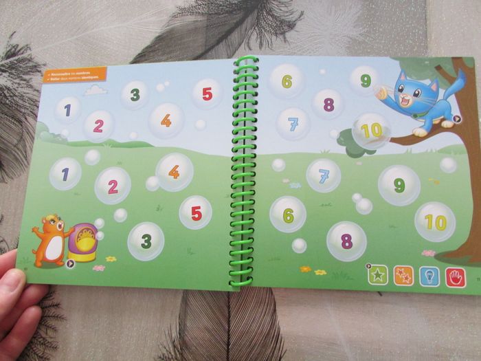 Livre MagiBook Vtech niveau 1 Je découvre les nombres avec Scout et Violette - photo numéro 4