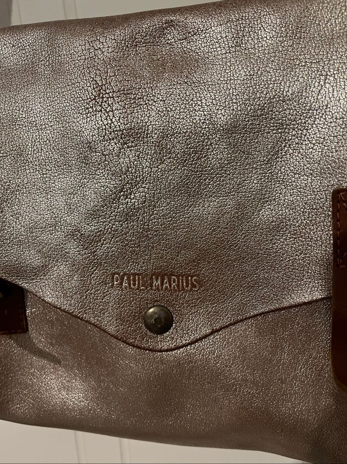 Sac à main Paul Marius l’indispensable argenté - photo numéro 2