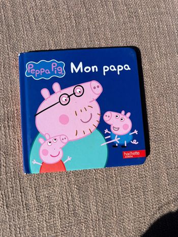 Livre peppa pig mon papa