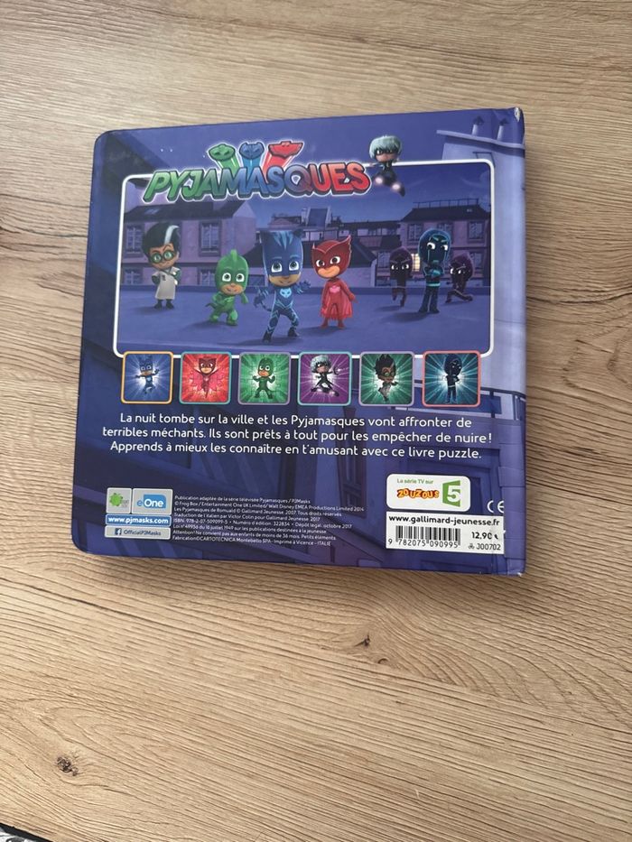 Le livre puzzle des tes héros pyjamasque - photo numéro 8