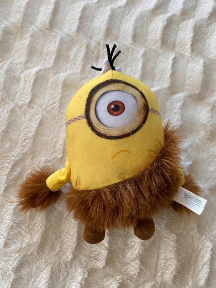 Peluche minion préhistorique