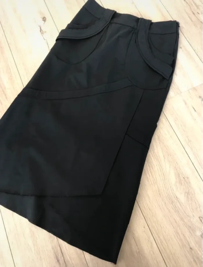 Comptoir des cotonniers, jupe noire, longue femme, taille 36 pour l’hiver - photo numéro 3