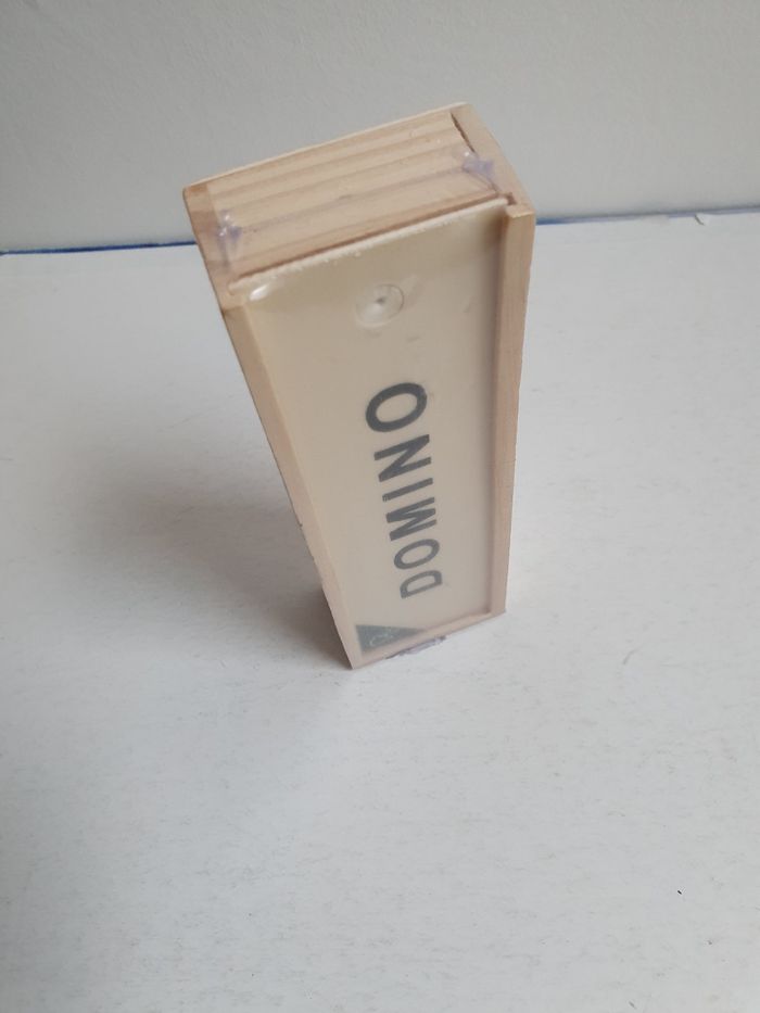 Jeu domino en bois - photo numéro 3