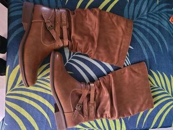 Bottes femme philov cognac taille 41
