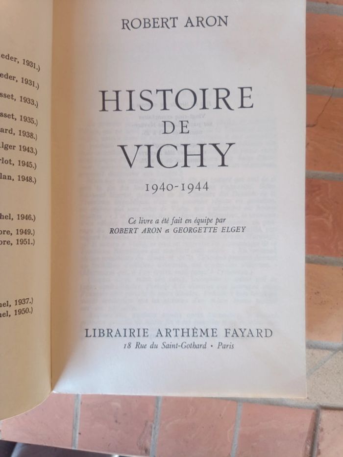 Histoire de Vichy 1940-1944 - photo numéro 4