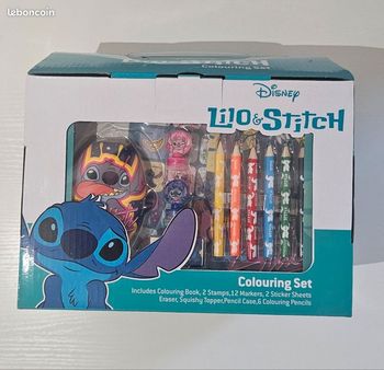 Coffret de coloriage Stitch neuf dans son emballage