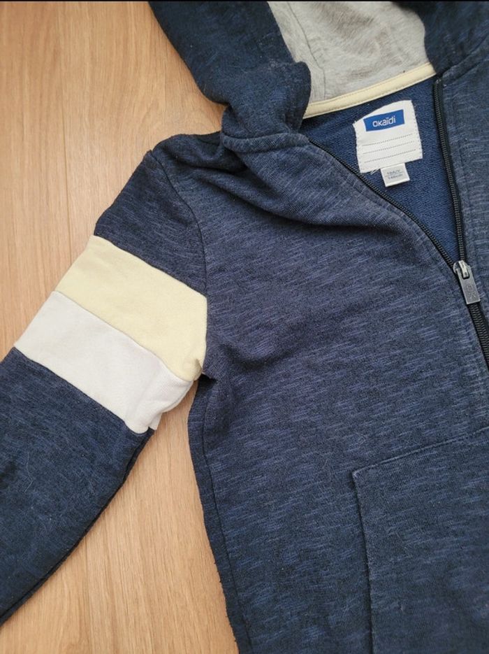 Gilet à capuche Okaïdi 10 ans - photo numéro 3