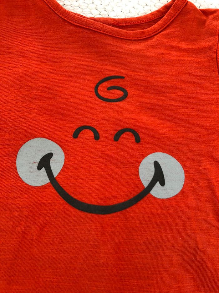 Combishort bébé garçon 6 mois smiley world orchestra - photo numéro 3