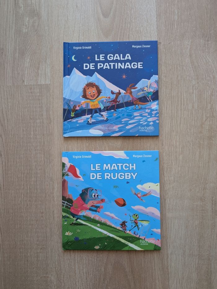 Lot 2 livres enfant Esprit Sportif