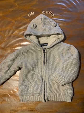 Gilet garçon 24 mois