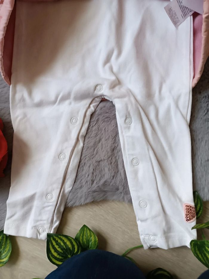 Ensemble combinaison et robe chat sucre d'orge 12 mois fille - photo numéro 8