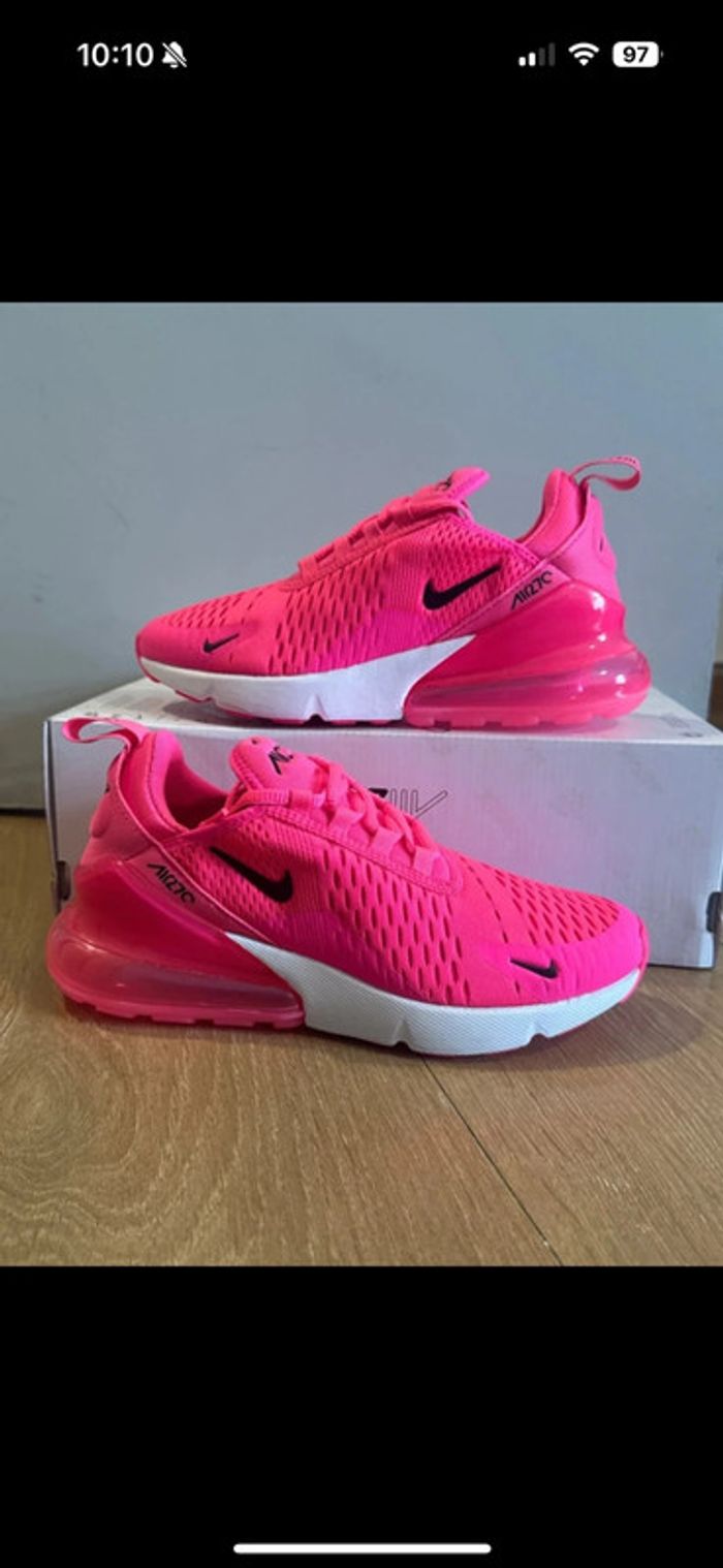 Air Max 270 Basket Nike Femme Taille 37 Nike Air Max 270 Pink