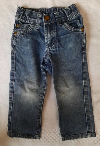 Jeans large taille ajustable