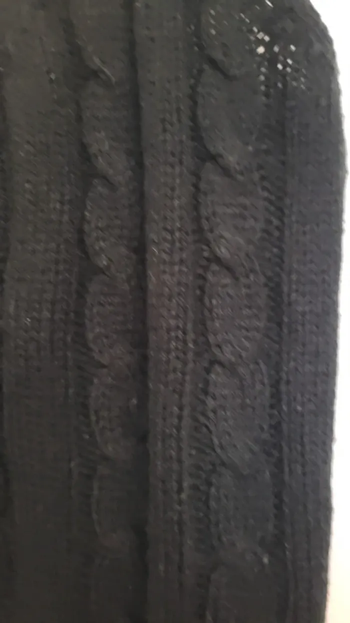 Top fines bretelles tricot mailles torsadées - photo numéro 5