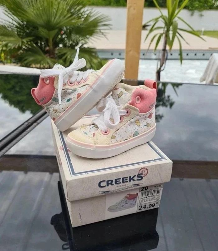 Chaussures montantes fille T20