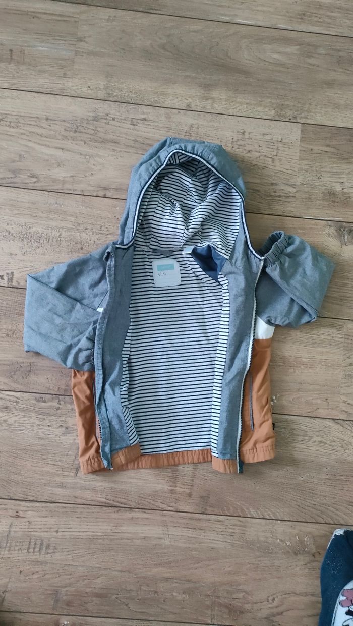 Blouson, veste imperméable Obaibi taille 18 mois. - photo numéro 2