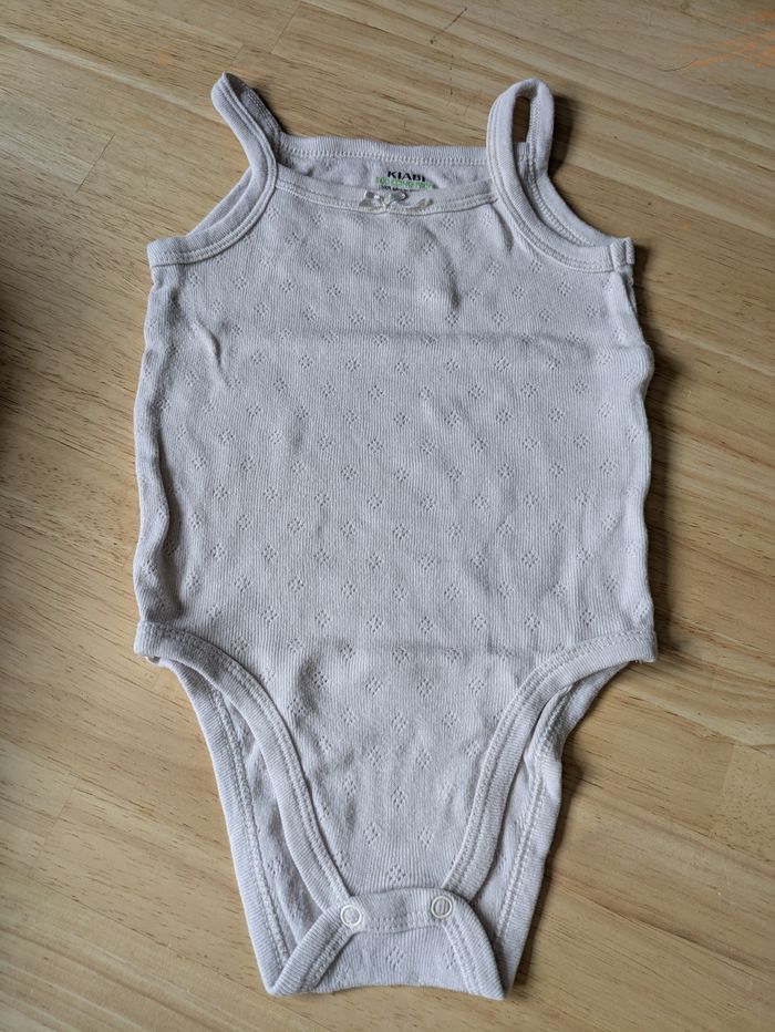 Body sans manche - 9M - crème
